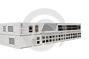 Gigabit Ethernet switch with SFP slot