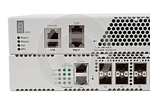 Gigabit Ethernet switch with SFP slot