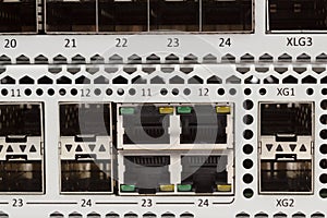 Gigabit Ethernet switch with SFP slot