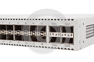 Gigabit Ethernet switch with SFP slot