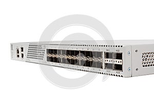 Gigabit Ethernet switch with SFP slot