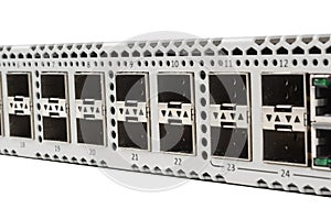 Gigabit Ethernet switch with SFP slot