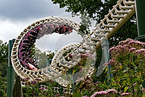Gigabtic roller coaster at Efteling theme park