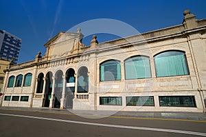 Gijon old fish market Asturias Spain photo