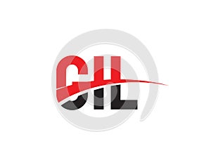 GIL Letter Initial Logo Design Vector Illustration