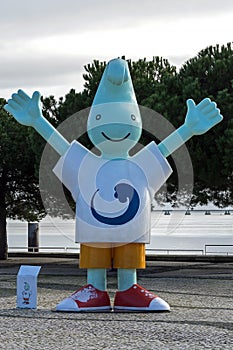 Gil, Mascot of Expo'98, Lisbon, Portugal