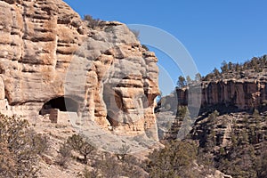 Gila Cliff Dwellings National Monument New Mexico photo