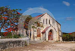 Gilbert Memorial Methodist Church in Antigua Barbu