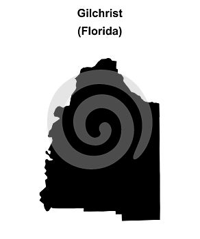Gilchrist outline map