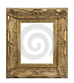 Gilded antiques wooden picture frame for wall hanging