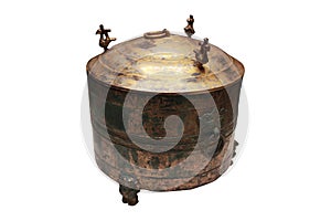 Gilded bronze zun(wine vessel) photo