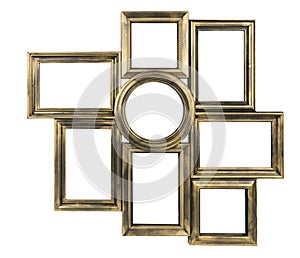 Gilded decorative photo frame