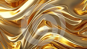 Gilded Opulence: Luxury Gold Abstract Background