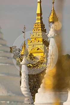 Gilded pagoda near Sanda Muni Pagoda, Mandalay