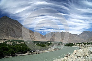 Gilgit river