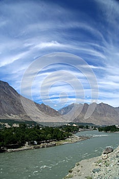 Gilgit river photo