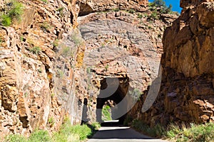 Gilman Tunnels, New Mexico photo