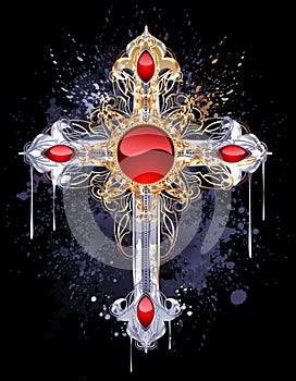 Gilt cross