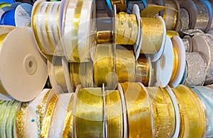 Gilt and silver  tapes on sale