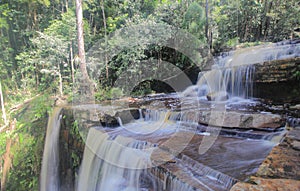 Giluk Falls in Maliau Basin,