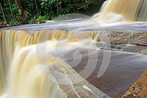Giluk waterfall in Maliau Basin