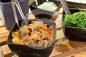 Gimchi Kimchi ,vegetable salad photo
