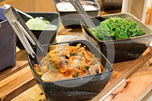 Gimchi Kimchi ,vegetable salad photo