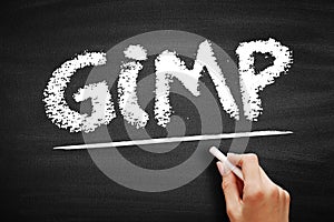 GIMP Gnu Image Manipulation Program - free and open-source raster graphics editor used for image manipulation and image editing,