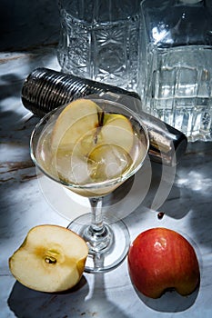 Gin Appletini Cocktail