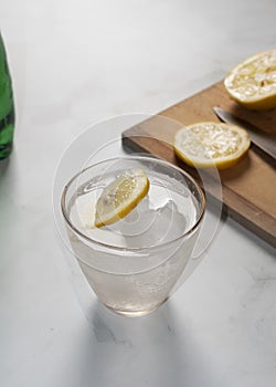 Gin Fizz Cocktail  Knife And Lemon