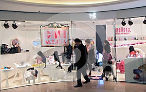 Gine melissa shop in hong kong