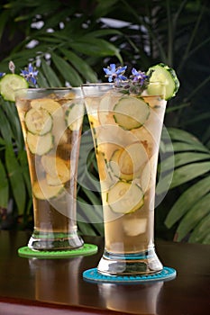 Ginger Cucumber Iced Tea