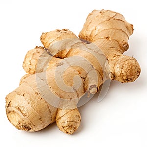 Ginger figure isolated on white background