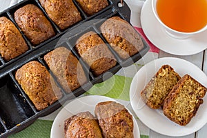 Ginger Gems with Tea from Above