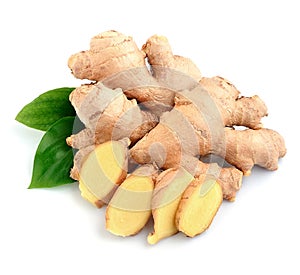 Ginger root .