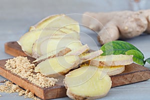 Ginger root - Fresh ginger root