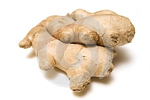 Ginger root isolated