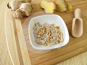 Ginger root, Zingiberis rhizome