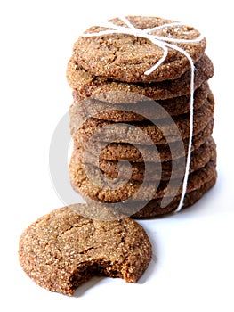 Ginger Snaps Tied with Twine