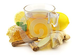 Ginger tea photo