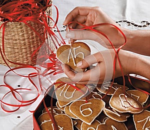 Gingerbread advent calendar 02