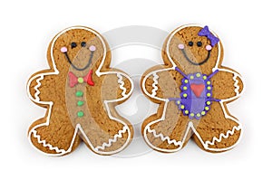 Gingerbread Cookie Couple