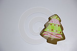 Gingerbread cookies christmas tree