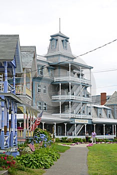 Gingerbread Cottages, Martha's Vineyard, MA, USA