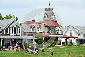 Gingerbread Cottages, Martha's Vineyard, MA, USA