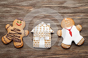 Gingerbread couple