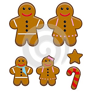 Gingerbread Family