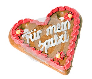 Gingerbread heart