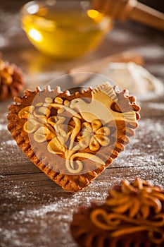 Gingerbread hearts