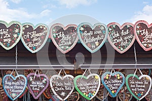 Gingerbread Hearts at Octoberfest